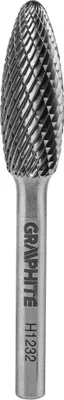 Obrázek produktu pro GRAPHITE HM fréza na kov, přesná fréza, ostrá - Přesná fréza pro obrábění kovů, fréza se stopkou 6 x 45 mm, na ocel