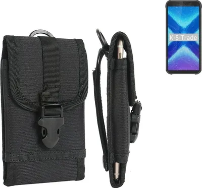 Produktbild von K-S-Trade Holster Handy Hülle kompatibel mit Blackview BV5500 Plus Holster Handytasche Gürtel Tasche Schutz Hülle Robust Outdoor schwarz