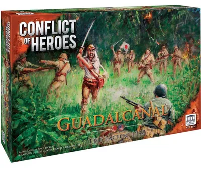 Zdjęcie produktu dla Conflict of Heroes: Guadalcanal Pacific 1942 - Brettspiel - ENG Edition