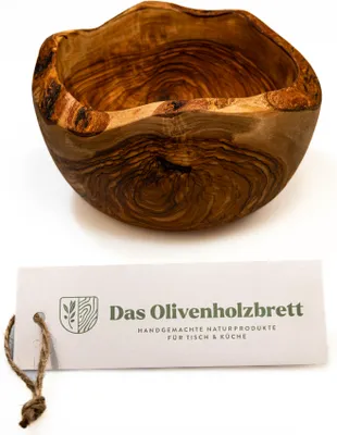 Produktbild von Schale aus Olivenholz mit Naturrand 12 cm