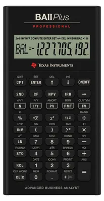 Produktbild von TI-BA II Plus Professional Finanzrechner Texas Instruments
