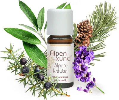 Image de Zirbenfamilie 10ml Alpenkräuteröl AlpenXund