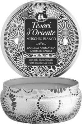Produktbild von Tesori d'Oriente Muschio Bianco Duftkerze 200 g