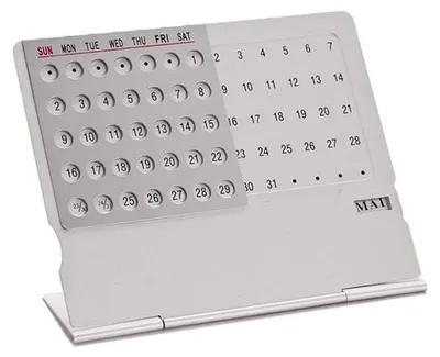 Produktbild von Dauertrockenende Bürokalender: handbedienbar, 100 Jahre wieder verwendbar.