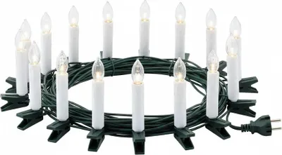 Obrázek produktu pro Vánoční LED osvětlení ve tvaru svíčky