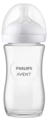 Produktbild von Philips AVENT Natural Response SCY933/01 Babyflasche 240ml, mittlere Durchflussrate