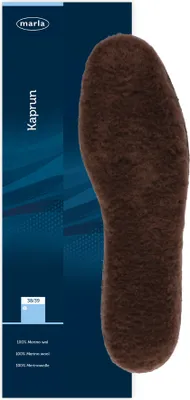 Produktbild von Marla Kaprun - Einlegesohle aus Wolle - Größe 46/47