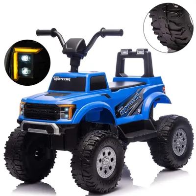 Zdjęcie produktu dla Quad dla dziecka elektryczny światła LED pilot Ford F-150 Raptor MillyMally