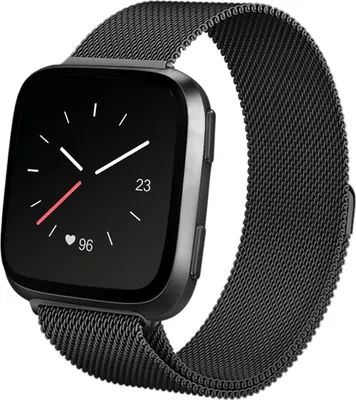 Produktbild von imoshion Milanese Watch Armband für die Fitbit Versa 2 / Versa Lite - Schwarz