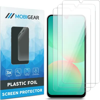 Produktbild von Mobigear  Samsung Galaxy A26 Displayschutz Schutzfolie - Hüllenfreundlich (3er Pack)