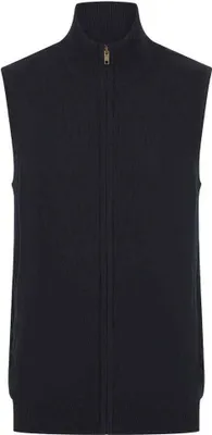 Produktbild von Henbury - Weste Durchgehender Reißverschluss für Herren Ärmellos PC7726 (3XL) (Marineblau)