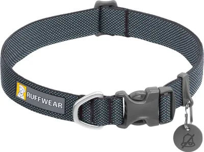 Produktbild von Ruffwear Hi & Light Halsband, Farbe:Basalt Gray, Größe:M