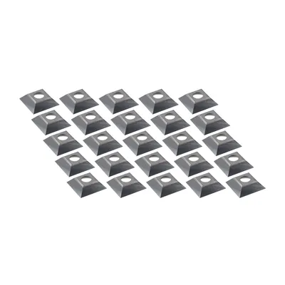 Immagine prodotto di Piastra di tornitura 70 per teste di piallatura 21x21x5,5mm 40° T10MG 50 pz.