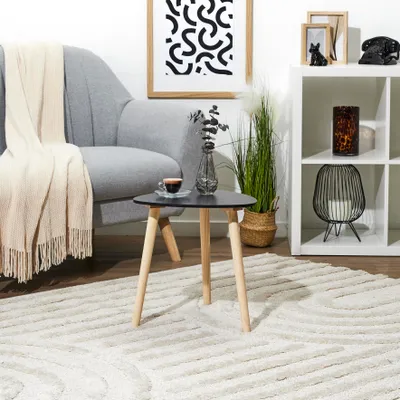 Image de Table d'Appoint - HOME DECO FACTORY - Shelly - Noir