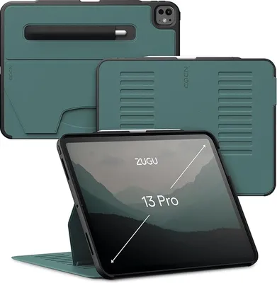 Produktbild von Zugu Case Hülle iPad Pro 13" (M4-M5) – Verstellbarer magnetischer Ständer – Sichere magnetische Halterung – Kompatibilität mit drahtlosem Laden des Apple Pencils