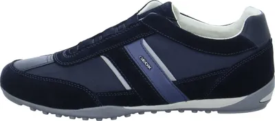 Produktbild von GEOX Sneaker WELLS, Rauleder, Blau, Herren