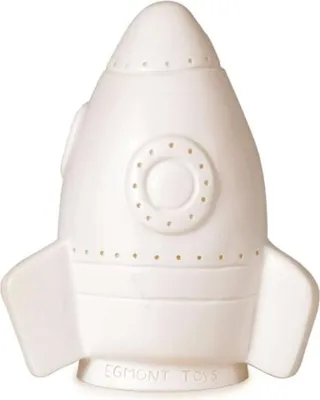 Produktbild von Egmont Toys Heico Lampe Rakete weiß 34x19x14 cm