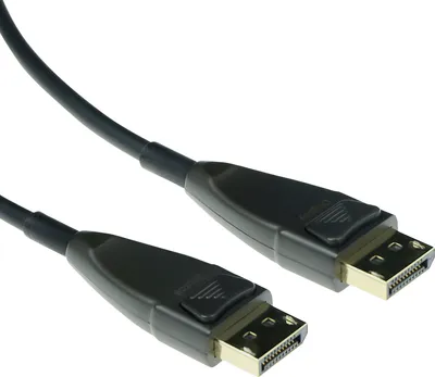 Produktbild von ACT Glasfaser DisplayPort Kabel 80m, 4K@60Hz, DP-Kabel 1.2a, Aktives Optisches Kabel- AK4038