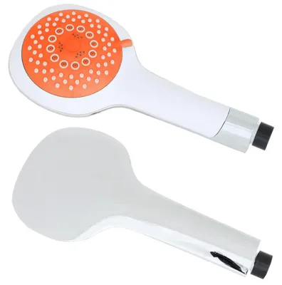 Obrázek produktu pro Sanlingo 5-cestná nastavitelná ruční sprcha s průměrem 120 mm Oranžová bílá chrom Design