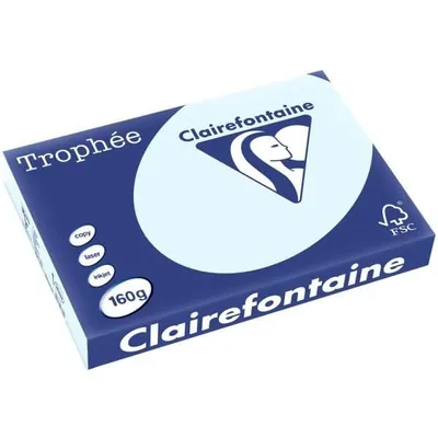 Zdjęcie produktu dla Clairalfa Multifunktionspapier, DIN A3, 160 g/qm, hellblau