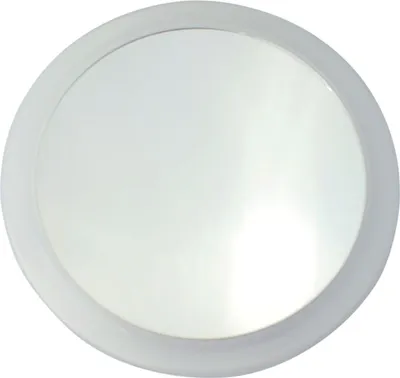 Produktbild von VERGRÖSSERUNGSSPIEGEL x3 mit Saugnäpfen 15 CM WEISS