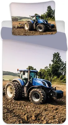 Obrázek produktu pro Sada dětského povlečení Traktor 100x135 cm (40x60 cm)
