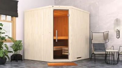 Produktbild von weka Elementsauna Varberg 3 GT Trend