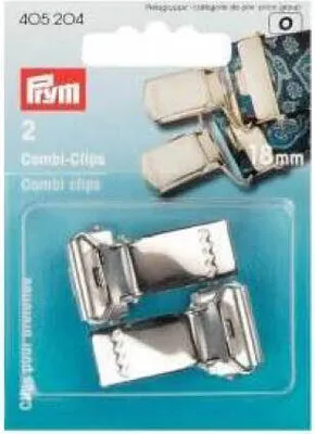 Produktbild von Prym Combi-Clips ST 18 mm silberfarbig
