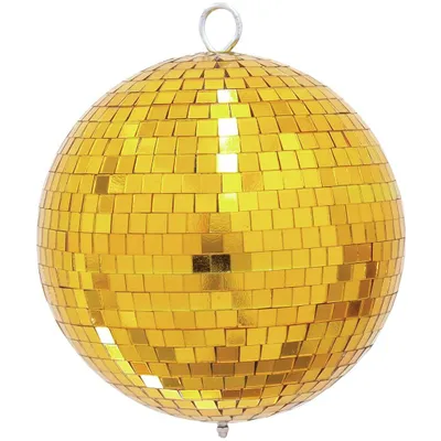 Image de Boule miroir 20cm or