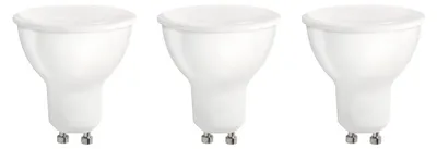 Productafbeelding van Spectrum LED Spot PAR16 GU10 Mat - 4W 280lm 6000K - Koudwit - Vervangt 47W - 3 stuks