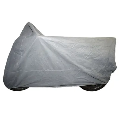 Obrázek produktu pro Krycí plachta na motorku XL 246 x 104 x 127 cm, vnitřní, šedá
