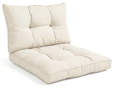 Produktbild von Beautissu Lounge Kissen Set Outdoor Natur XLuna, 50x50cm, 50x40cm