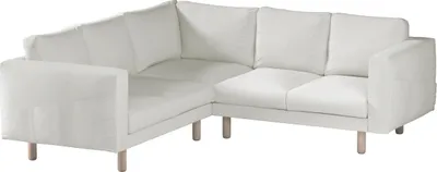 Produktbild von Dekoria Bezug für Norsborg 4-Sitzer Ecksofa, creme, Norsborg 4-Sitzer Ecksofabezug