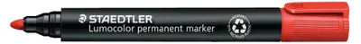 Produktbild von STAEDTLER Marker Lumocolor perm rot 10 Stück