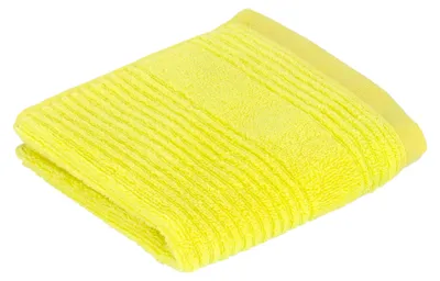 Image de Vossen - Serviette de bain « Tomorrow » LT1222 (140 cm x 67 cm) (jaune vif)