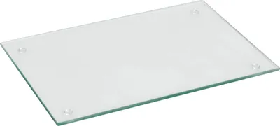 Produktbild von Harbour Housewares Glasschneidebrett – 30 x 20 cm – Transparent