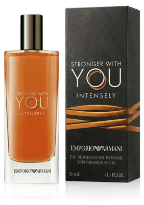 Obrázek produktu pro Armani (Giorgio Armani) Emporio Armani Stronger With You Intensely parfémovaná voda pro muže 15 ml
