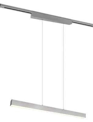Obrázek produktu pro TRIO-Leuchten závěsné svítidlo DUOLINE WHT 90x180x5 cm šedá Závěsné svítidlo