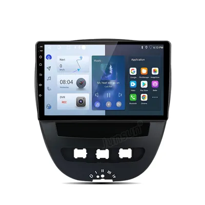 Immagine prodotto di autoradio per Peugeot 107 Peugeot 107 Citroen C1 Toyota Aygo 2005-2014 4GSIM android13 carplay 6+128G BT WIFI DAB+ SWC 8core USB