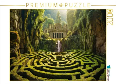 Produktbild von CALVENDO Puzzle Ein Motiv aus dem Kalender Labyrinth Universum | 2000 Teile Lege-Größe 90x67cm Foto-Puzzle für glückliche Stunden