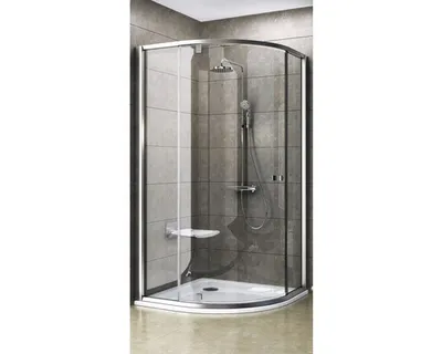 Zdjęcie produktu dla Kabina prysznicowa RAVAK Pivot PSKK3-80 satyna+przezroczysty 37644U00Z1