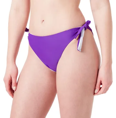 Productafbeelding van Hoge taille bikini broek voor dames, paars, maat 40