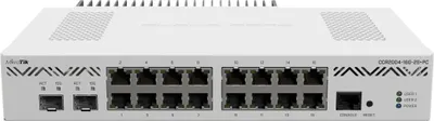 Zdjęcie produktu dla MIKROTIK Mikrotik CCR2004-16G-2S+PC router przewodowy Fast Ethernet Biały