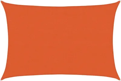 Image de Voile d'ombrage 160 g/m² Orange 4x6 m HDPE