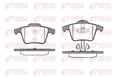 Produktbild von REMSA Bremsbeläge Satz Hinten Bremsklötze für VOLVO XC90 I (275) 1044.00