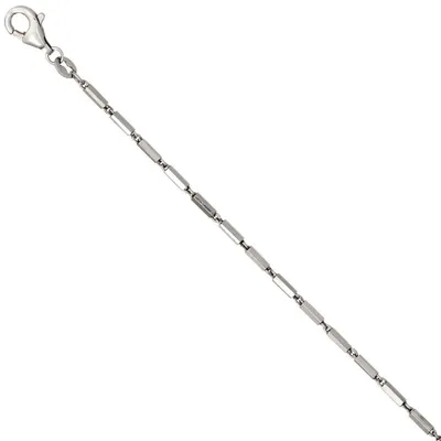 Immagine prodotto di Collana a catena, 1,4 mm, con chiusura a moschettone, in argento 925, lunghezza 50 cm, per donna