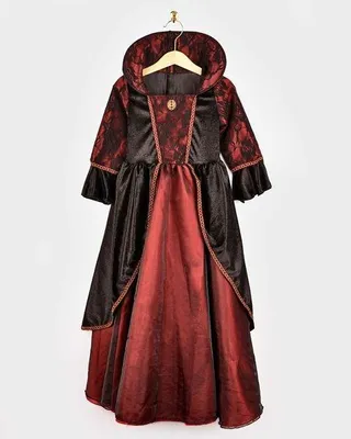 Obrázok produktu pre Den Goda Fen vampire queen deluxe kostým šaty veľkosť 134-140