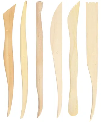 Obrázek produktu pro Creativ Company Sada modelovacích nástrojů Wood, 6dlg.
