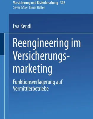 Produktbild von Reengineering im Versicherungsmarketing