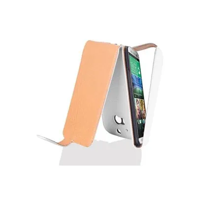 Immagine prodotto di Cadorabo custodia protettiva per HTC ONE M8 custodia in bianco flip case custodia del telefono cellulare copertura in Similcuoio